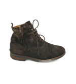 Ghete barbati Massimo Dutti 43 , piele intoarsa , maro