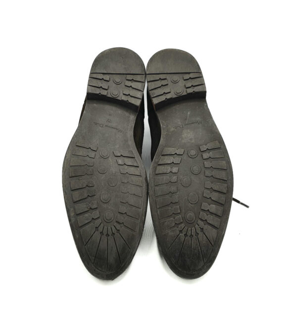 Ghete barbati Massimo Dutti 43 , piele intoarsa , maro - imagine 5