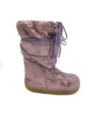 Cizme dama 39 , material textil , roz mov
