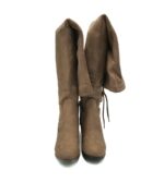 Cizme dama Franco Banetti , material textil , maro - imagine 5