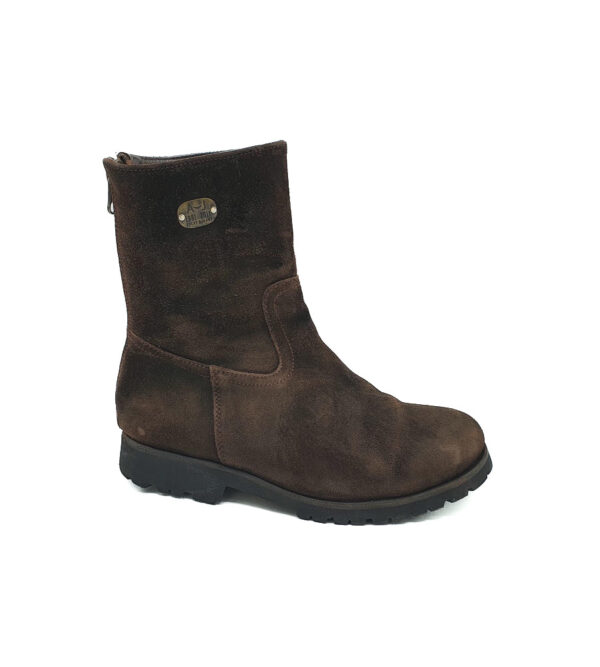 Cizme barbati  Jeans 44 piele intoarsa , maro - imagine 1