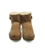 Cizme dama Ugg 37 piele intoarsa , maro , imblanite - imagine 3