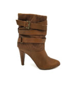 Botine dama Hugo Boss 38,5 , piele , maro