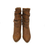 Botine dama Hugo Boss 38,5 , piele , maro - imagine 5