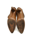 Botine dama Hugo Boss 38,5 , piele , maro - imagine 3