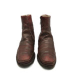 Cizme barbati Manz 41 , piele , maro , imblanite - imagine 4