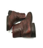 Cizme barbati Manz 41 , piele , maro , imblanite - imagine 5