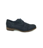 Pantofi barbati Marc 44 , piele intoarsa , bleumarin