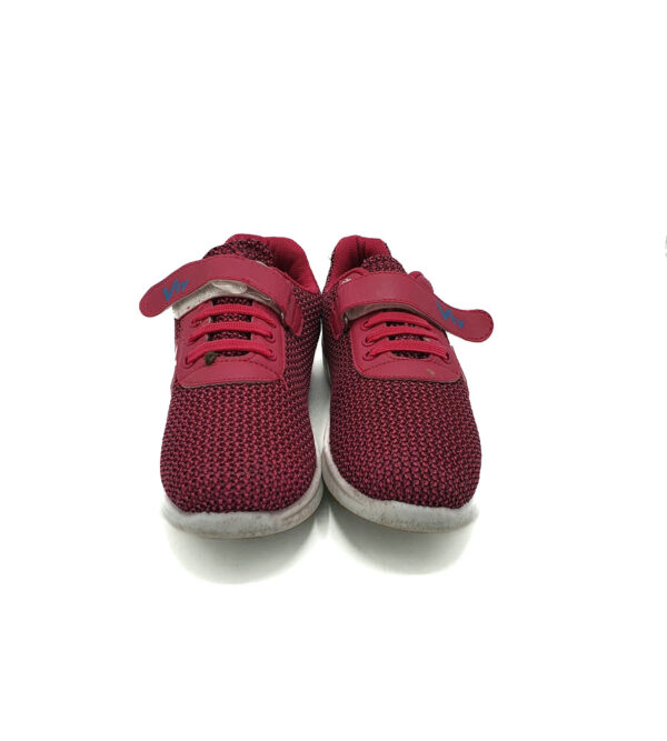 Adidasi copii Vty 34 , material textil , imitatie piele , roz - imagine 5