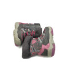 Cizme copii Elefanten 21 , piele , material textil , gri roz - imagine 4