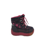Ghete copii Richter 23 , imitatie piele , material textil , negru roz