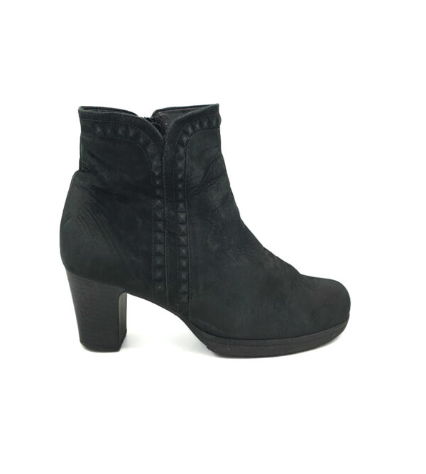 Botine dama Gabor 39.5 piele , negru - imagine 1