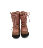 Cizme copii Elefanten 25 material textil , piele , roz - imagine 3