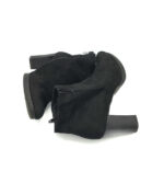 Botine dama 37 material textil   , negru - imagine 4