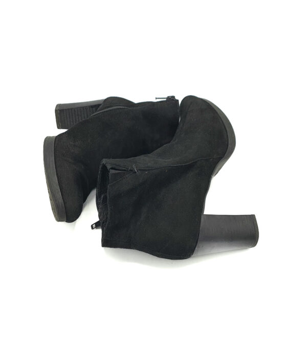 Botine dama 37 material textil   , negru - imagine 4