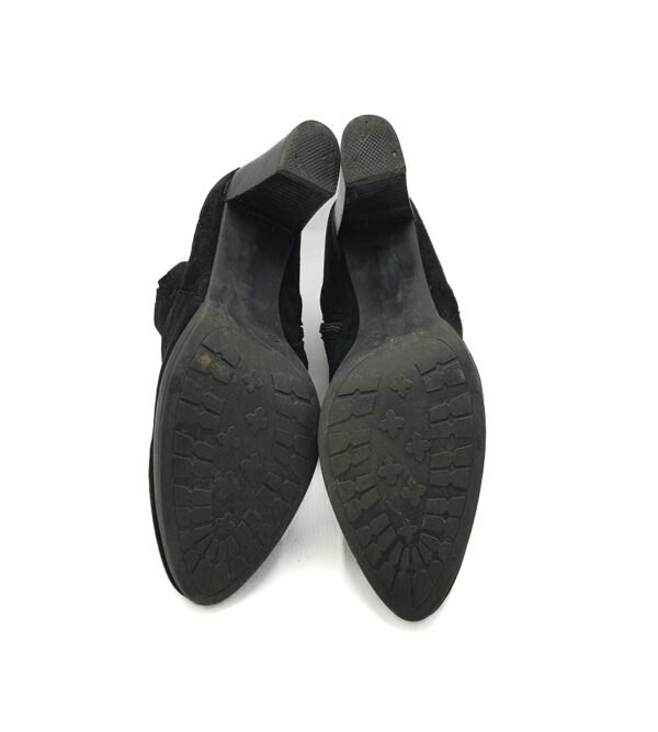 Botine dama 37 material textil   , negru - imagine 5