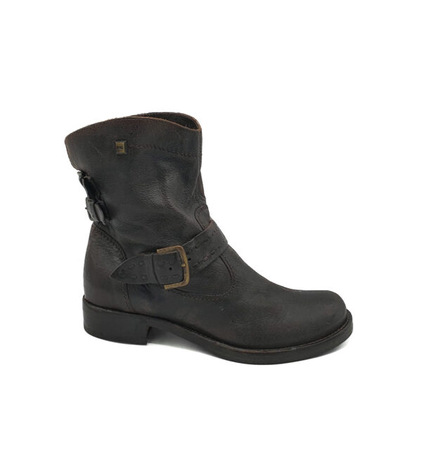 Botine dama Nero Giardini 37 , piele , maro - imagine 1