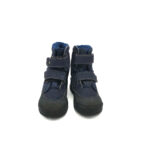 Ghete dama Pepino 24 , imitatie piele , material textil , bleumarin negru - imagine 5