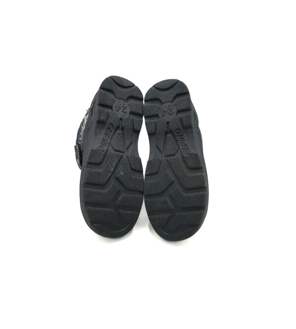 Ghete dama Pepino 24 , imitatie piele , material textil , bleumarin negru - imagine 3