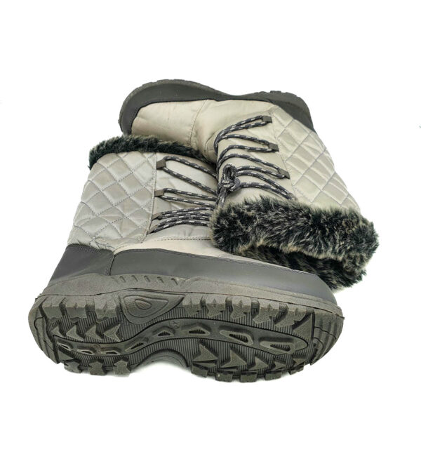 Cizme unisex F&F 41 material textil , imitatie de piele , gri - imagine 4