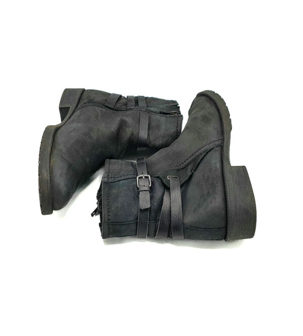 Botine dama 37 , piele , nergu - imagine 4
