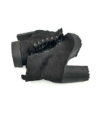 Botine dama Catwalk 40 , material textil , negru - imagine 4