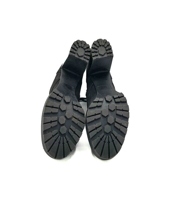Botine dama Catwalk 40 , material textil , negru - imagine 5