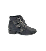 Botine dama Asos 37 , piele , negru
