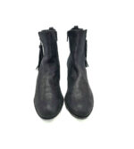 Botine dama Hassia 40 , piele , negru - imagine 3