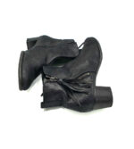 Botine dama Hassia 40 , piele , negru - imagine 4