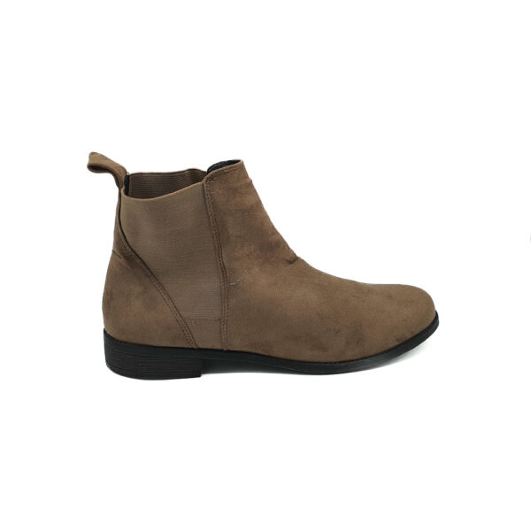 Botine dama Inspired 42 material textil , maro - imagine 1