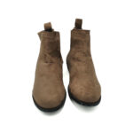 Botine dama Inspired 42 material textil , maro - imagine 3