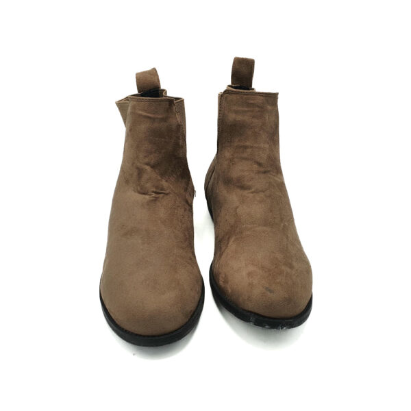 Botine dama Inspired 42 material textil , maro - imagine 3