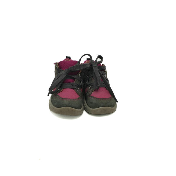 Adidasi copii Superfit 19 material textil, piele intoarsa , gri - imagine 3