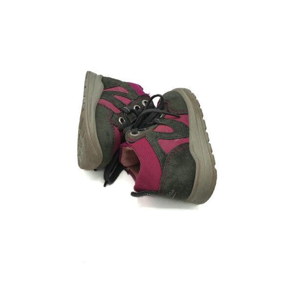Adidasi copii Superfit 19 material textil, piele intoarsa , gri - imagine 4