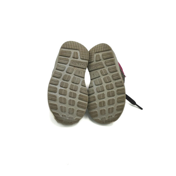 Adidasi copii Superfit 19 material textil, piele intoarsa , gri - imagine 5