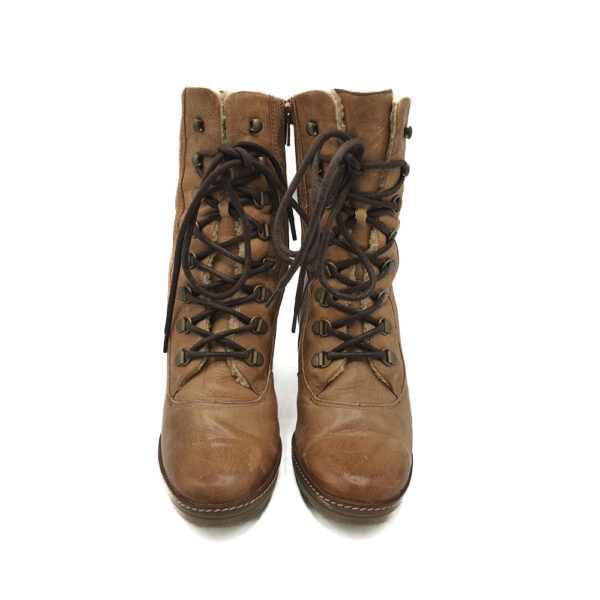 Botine dama Paul Green 37.5 piele , maro , imblanite - imagine 3