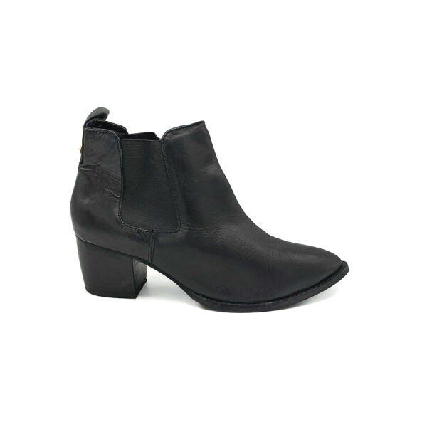 Botine dama Carvela 40 , piele , negru - imagine 1