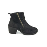 Botine dama Soft Sole 41 , material textil , negru