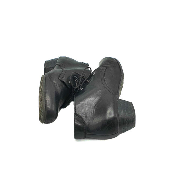 Botine dama Tamaris 37 piele , negru - imagine 4