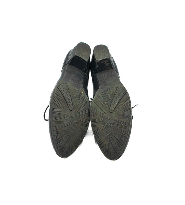 Botine dama Tamaris 37 piele , negru - imagine 5