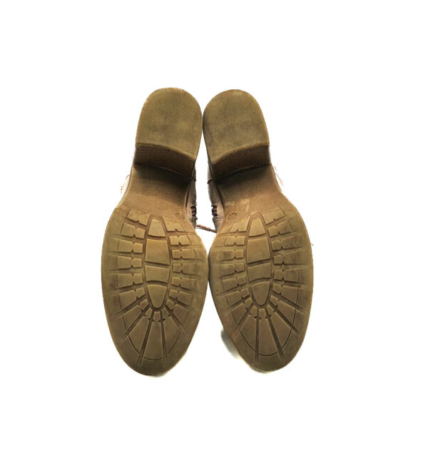 Botine dama Catwalk 36 material textil , crem - imagine 5