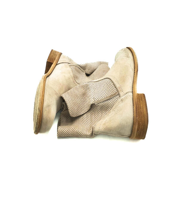 Botine dama Bagatt 36 piele , crem - imagine 4