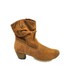Botine dama S'oliver 37 material textil , maro