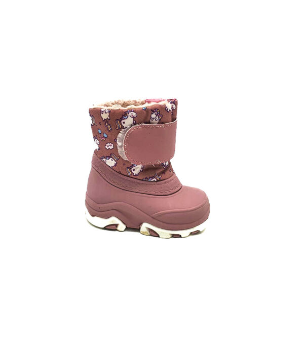 Ghete copii 20 imitatie de piele , alte materiale,  roz - imagine 1