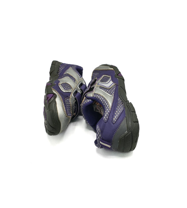 Adidasi copii Crane 31 , material textil , imitatie piele , mov gri - imagine 3