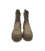Botine dama Catwalk 38 material textil , crem - imagine 3