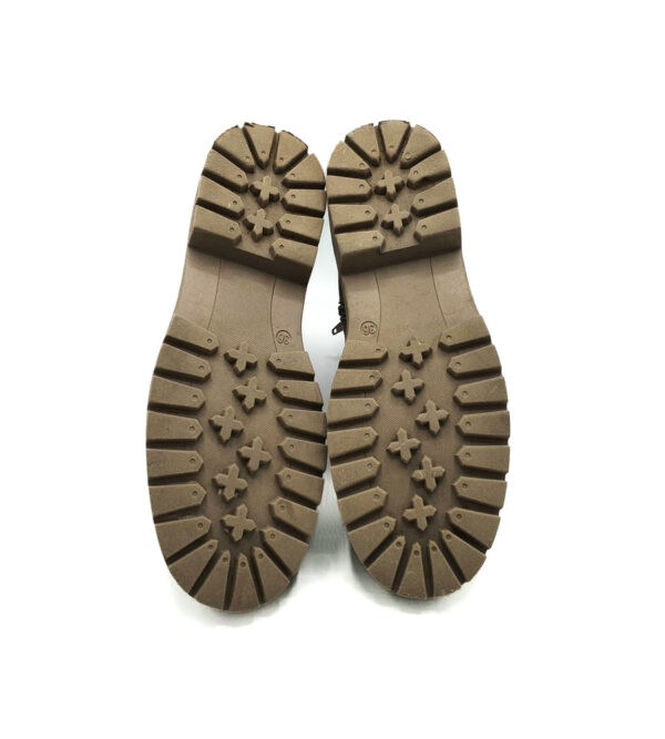 Botine dama Catwalk 38 material textil , crem - imagine 5