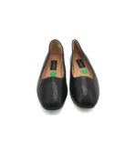 Balerini dama Azarey 37 imitatie de piele , negru - imagine 3