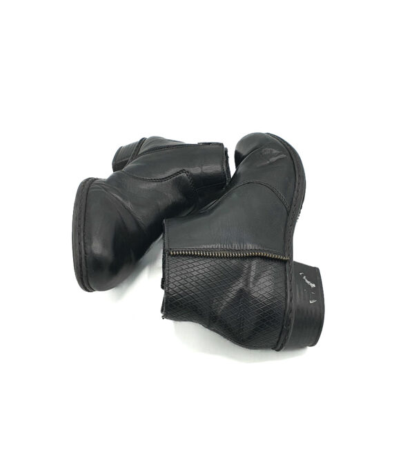 Botine dama Rieker 37 piele , imitatie de piele ,  negru - imagine 4